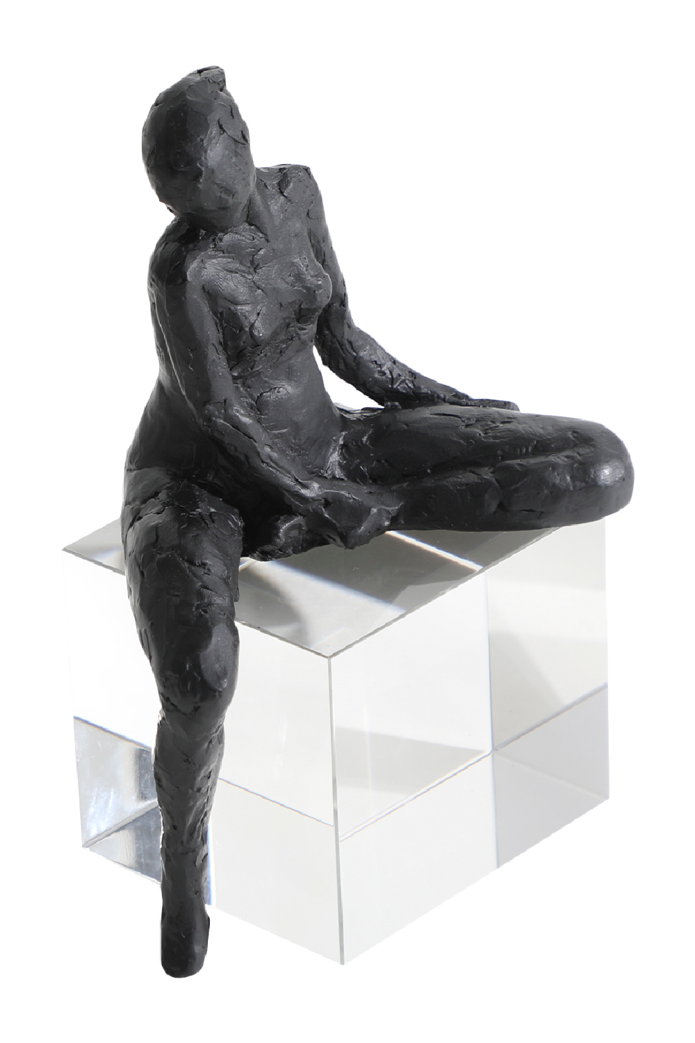 Black Metal Human Figurine | Liang & Eimil Arthur | Oroa.com
