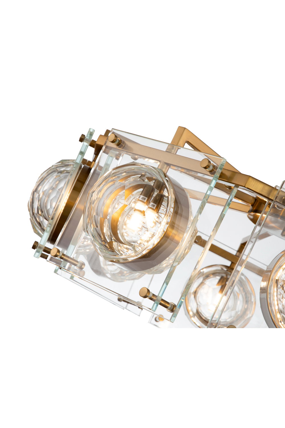 Gold Contemporary Pendant Lamp | Liang & Eimil Alchemy | OROA.com