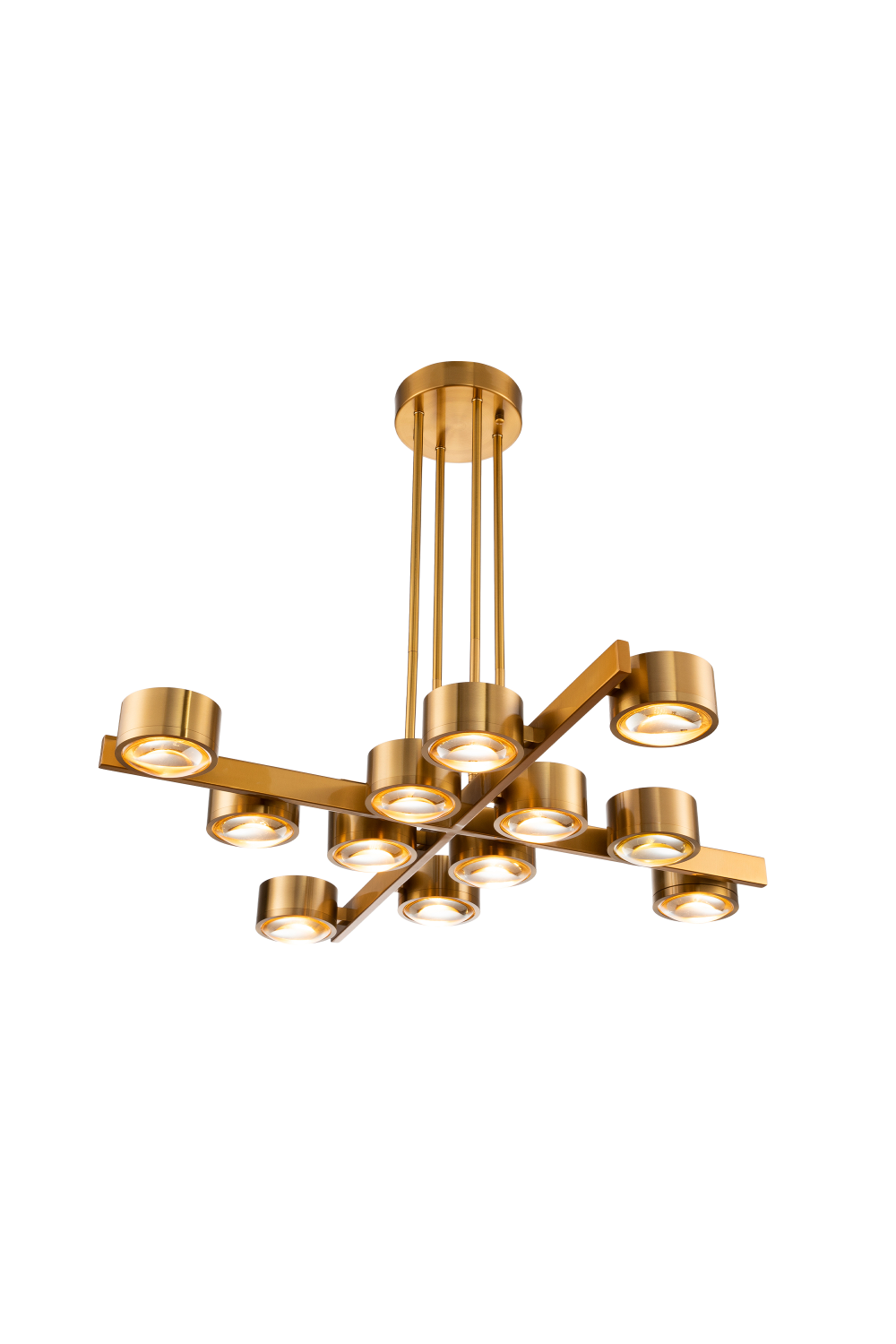 Gold Contemporary Pendant Lamp | Liang & Eimil Bloom | OROA.com