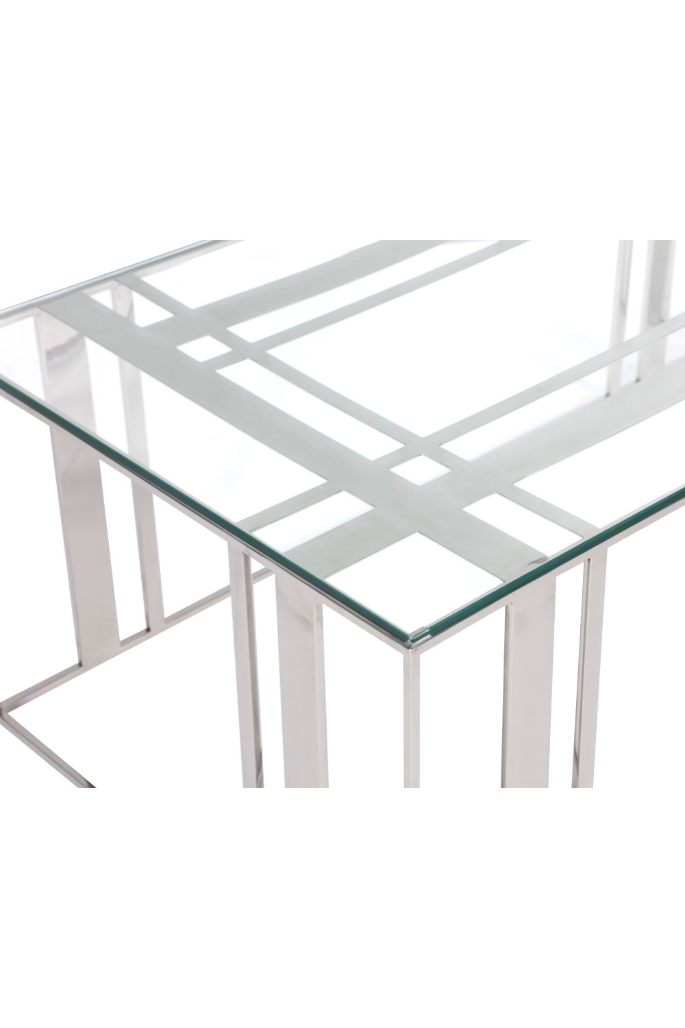 Silver Rectangular Coffee Table | Liang & Eimil | OROA