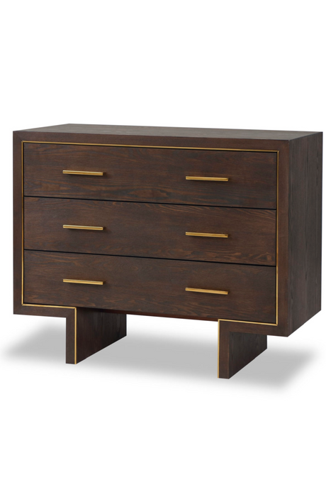 Dark Brown Rectangular Chest | Liang & Eimil Tigur | Oroa.com
