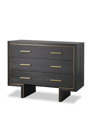Black Ash 3-Drawer Chest | Liang & Eimil Tigur | Oroa.com