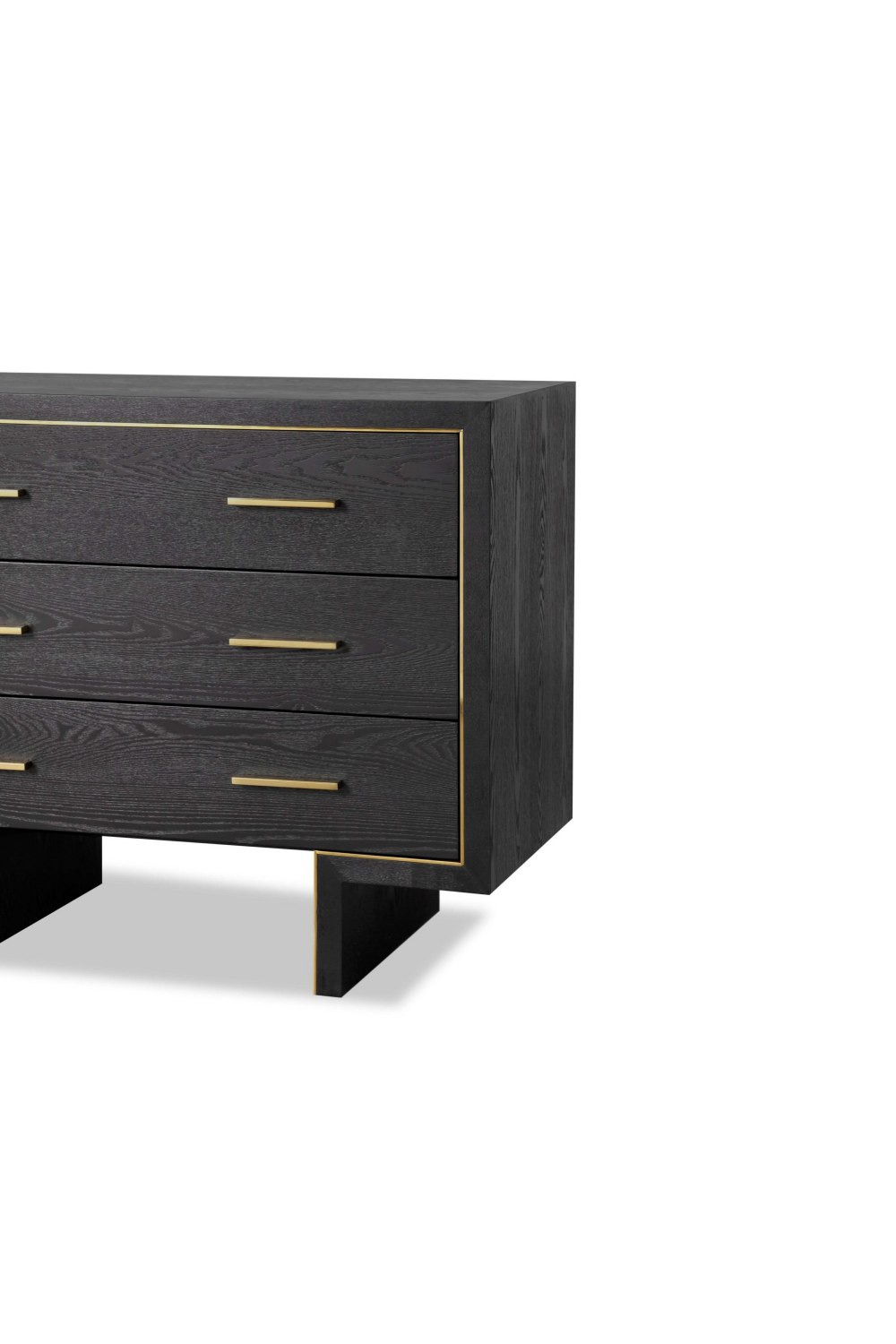 Black Ash 3-Drawer Chest | Liang & Eimil Tigur | Oroa.com