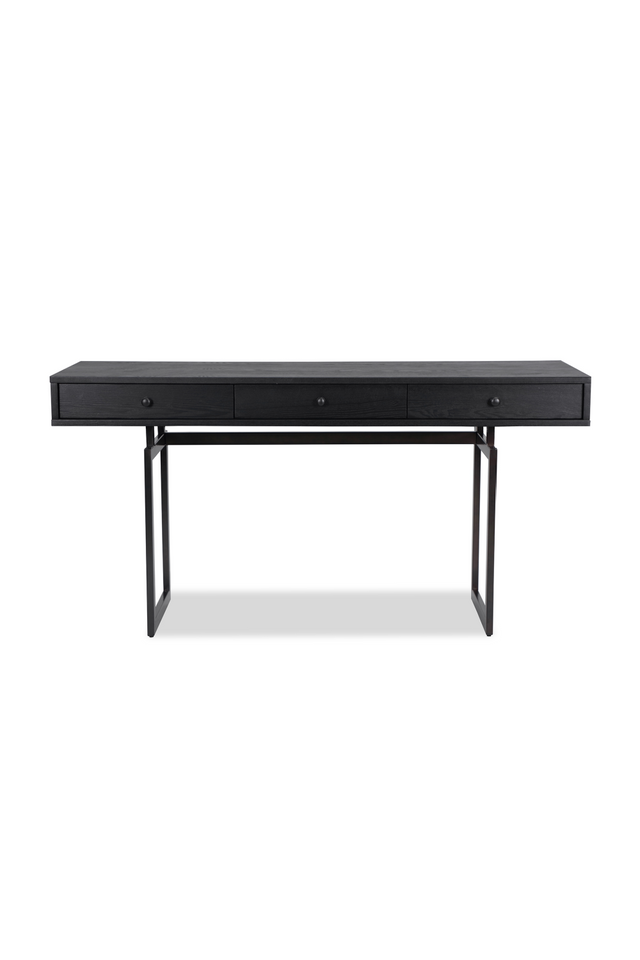 Black Ash Dark Bronze Desk | Liang & Eimil Hamilton | OROA