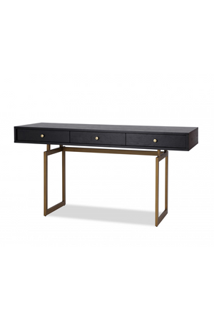 Antique Brass Leg Wooden Desk | Liang & Eimil Hamilton | Oroa.com