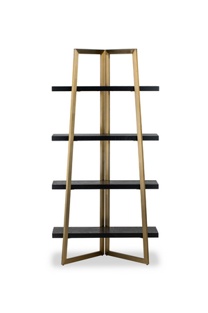 Black 4-Shelf Wooden Bookcase | Liang & Eimil Andaz | Oroa.com