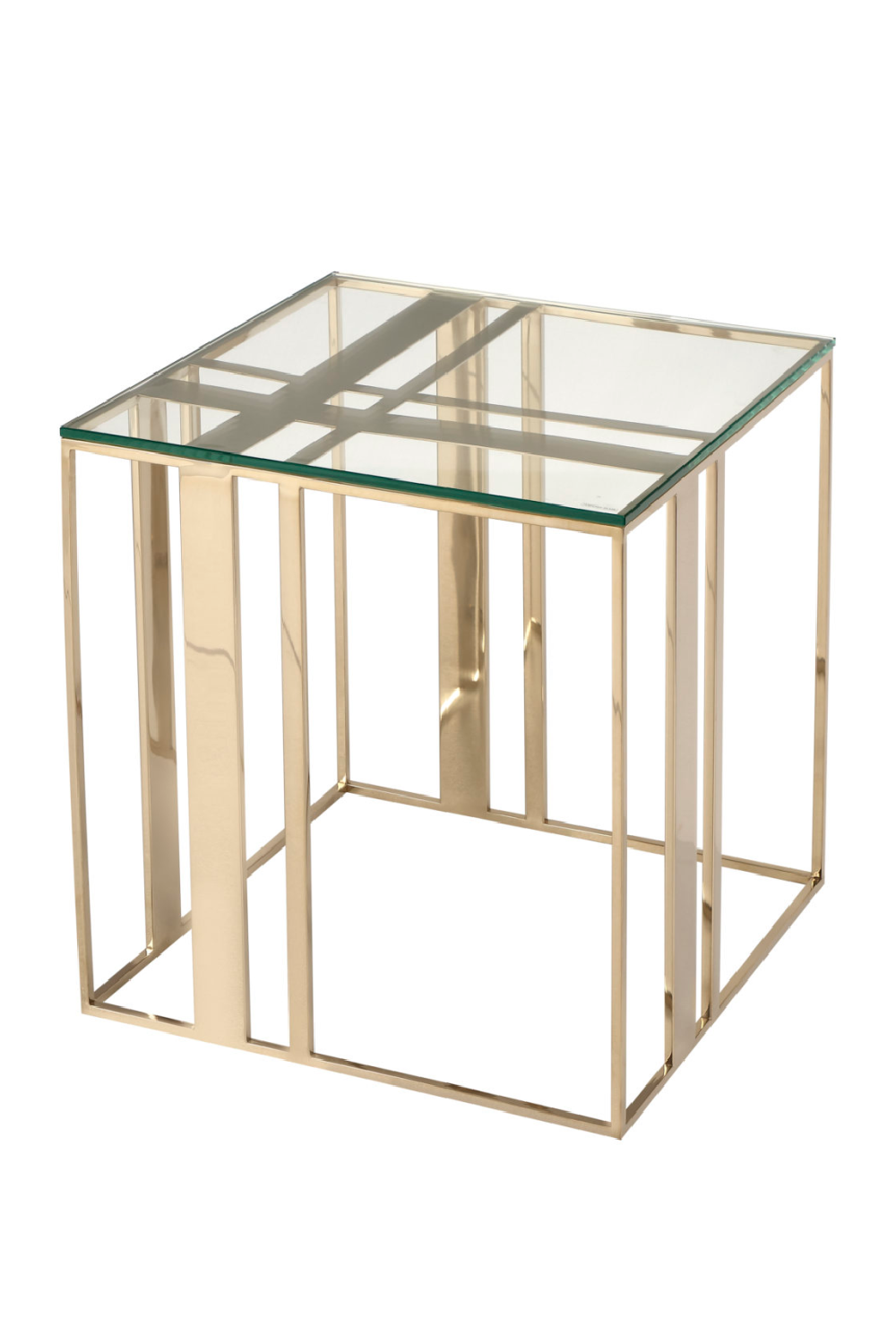 Brass Square Side Table | Liang & Eimil Lafayette | OROA