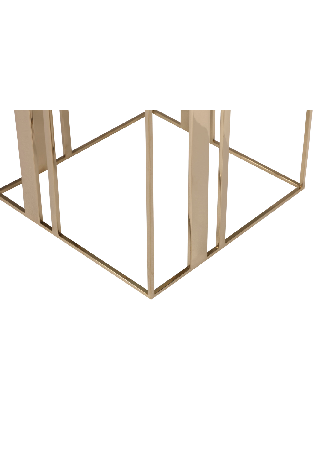 Brass Square Side Table | Liang & Eimil Lafayette | OROA