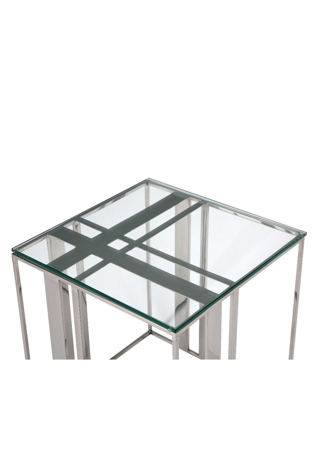Silver Square Side Table | Liang & Eimil Lafayette | OROA
