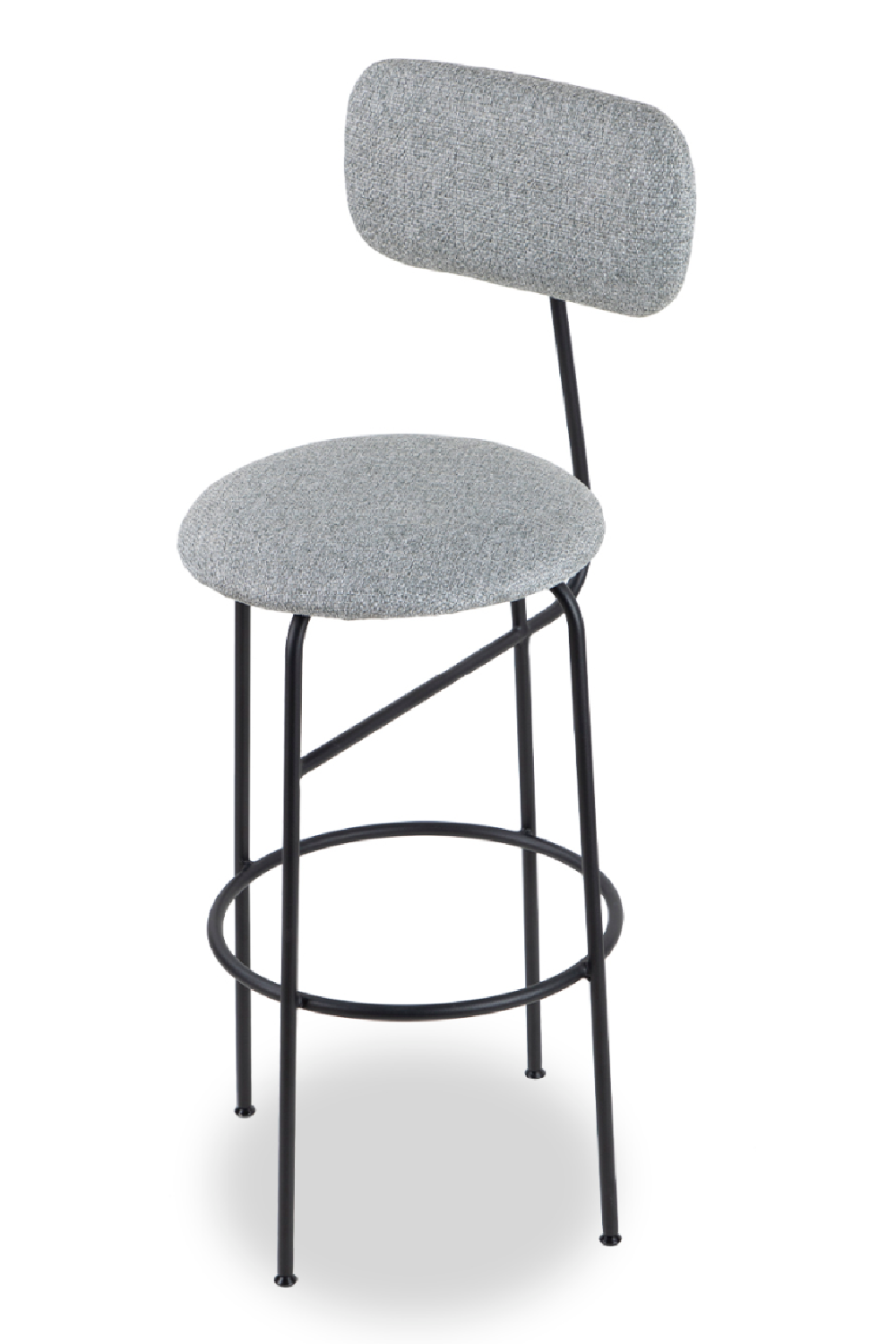 Gray Upholstered Barstool | Liang & Eimil Seclus | Oroa.com