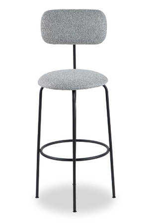 Gray Upholstered Barstool | Liang & Eimil Seclus | Oroa.com