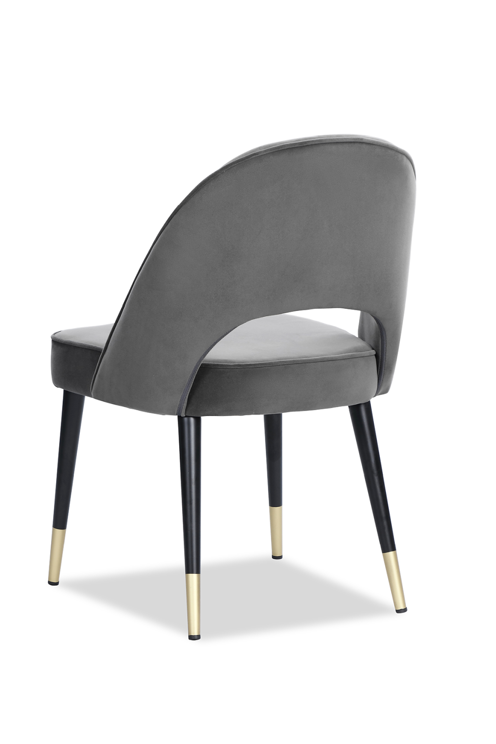 Gray Velvet Dining Chairs (2) | Liang & Eimil Yves | Oroa.com