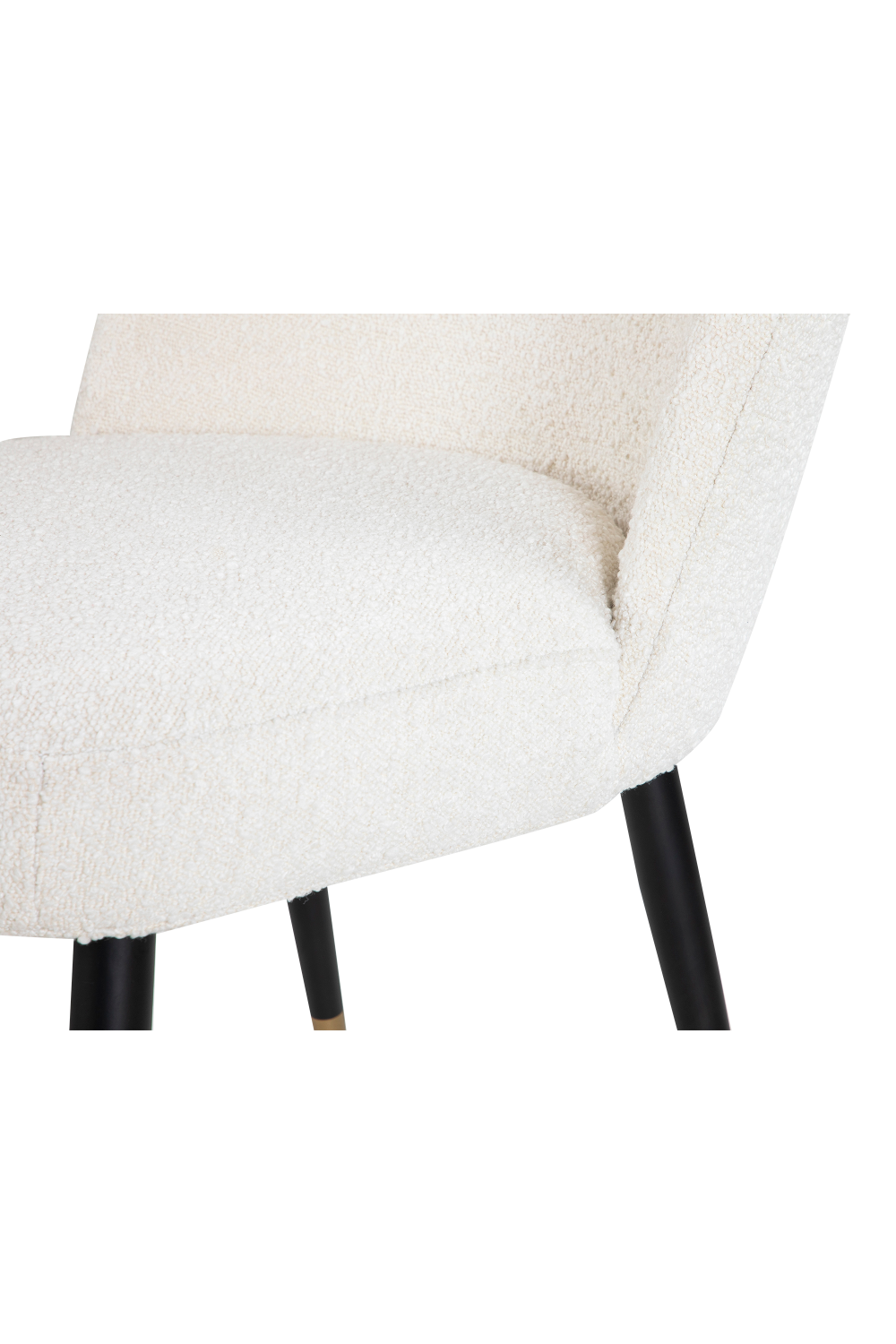 White Bouclé Dining Chair Set (2) | Liang & Eimil Alfa | OROA