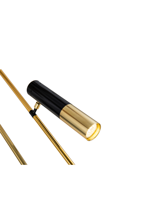 Black & Gold Metal Floor Lamp | Liang & Eimil Trevecca | Oroa.com