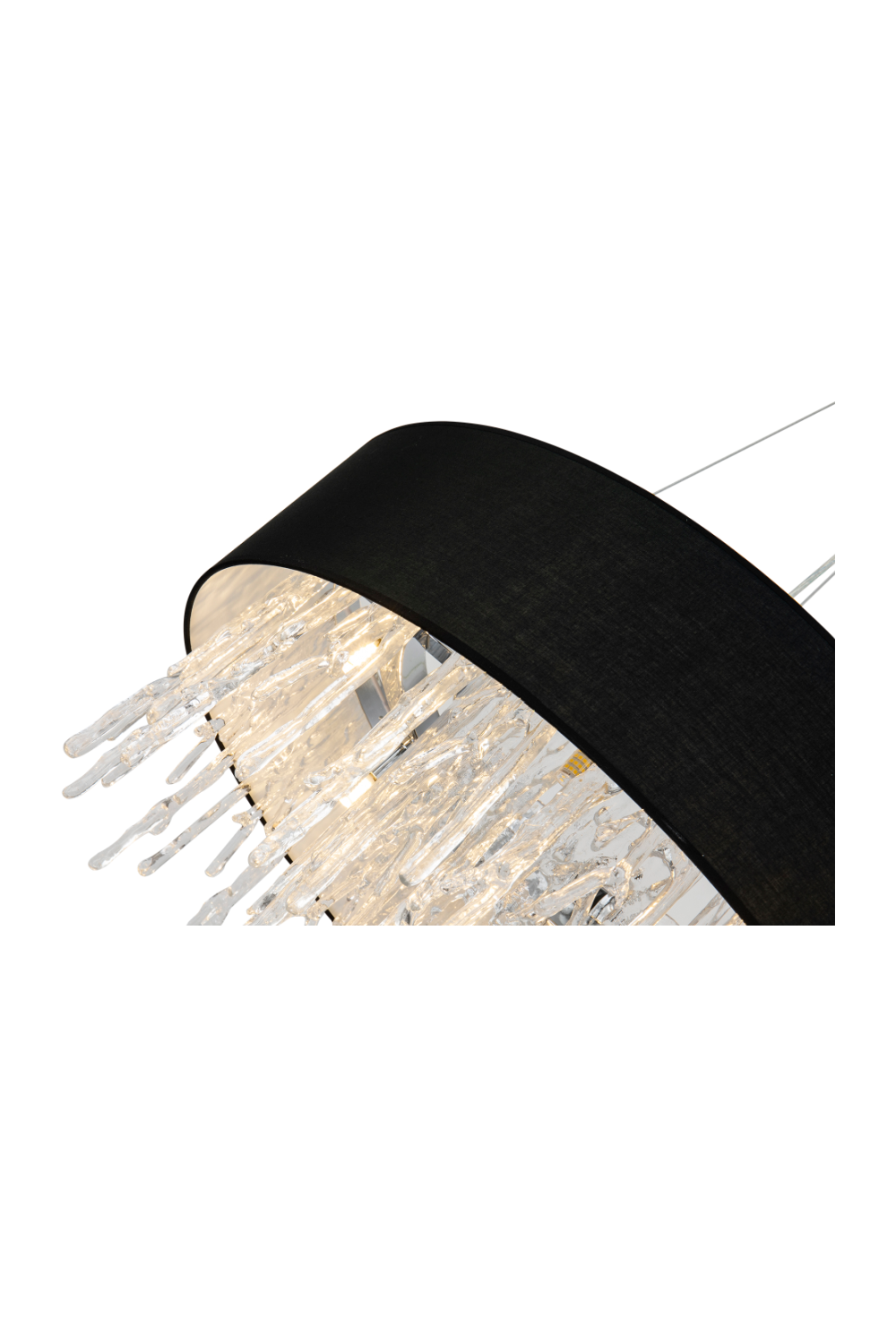 Black Fabric Shade Chandelier | Liang & Eimil Dumas | Oroa.com