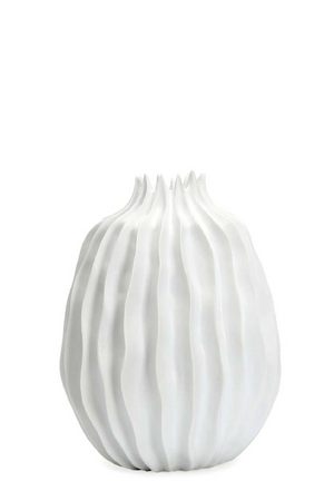 White Glazed Ceramic Vase | Liang & Eimil Ellen II | Oroa.com