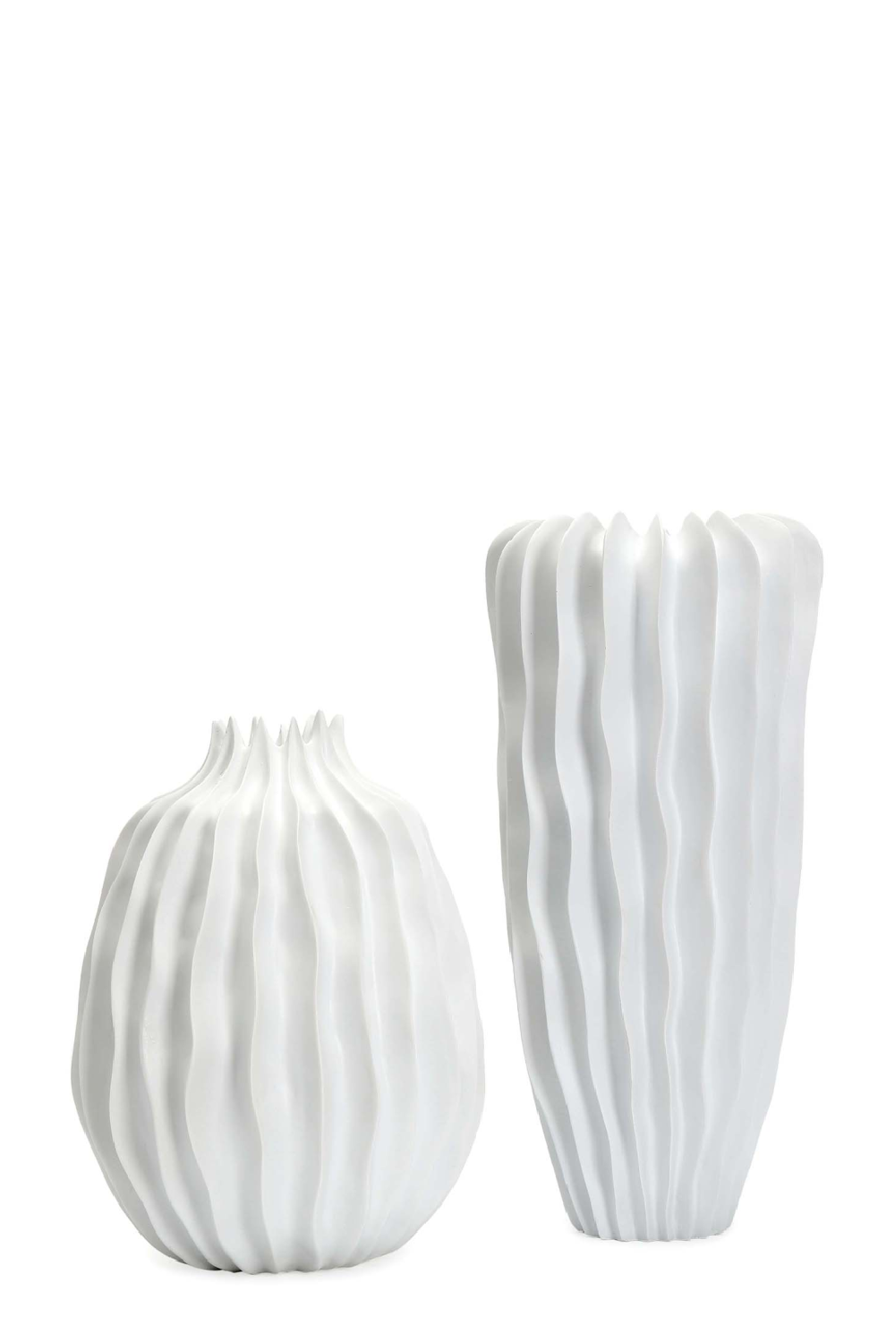 White Glazed Ceramic Vase | Liang & Eimil Ellen II | Oroa.com