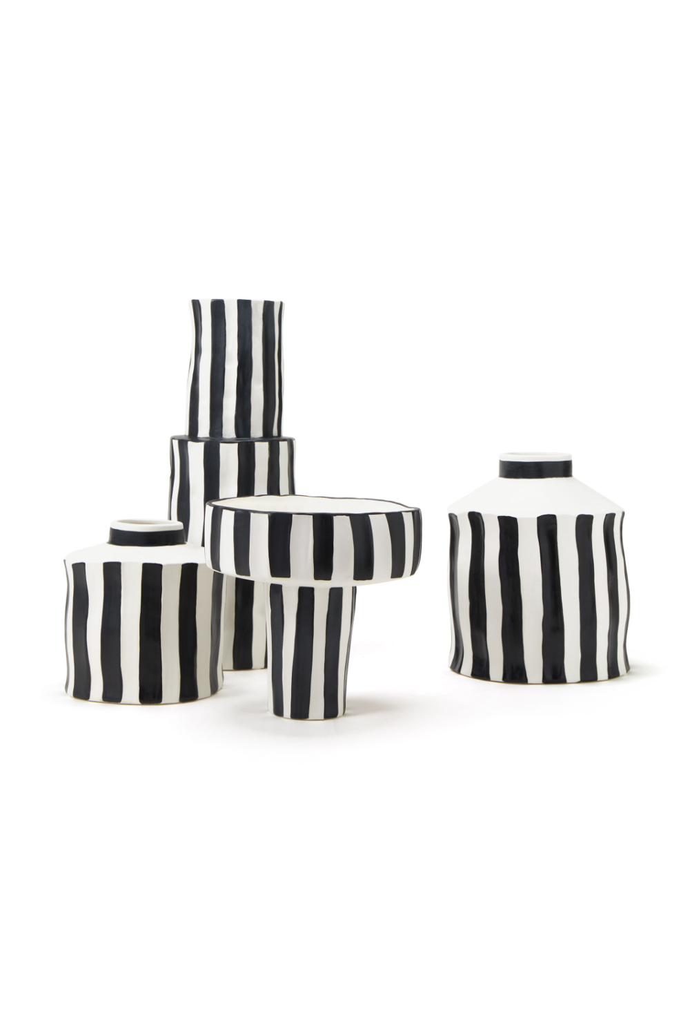 Black & White Ceramic Vase - S | Liang & Eimil Weston I | OROA.com