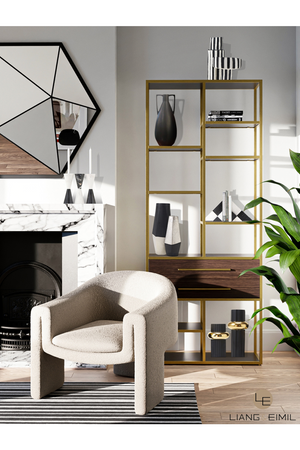 Black & White Ceramic Vase - L | Liang & Eimil Weston II | OROA.com