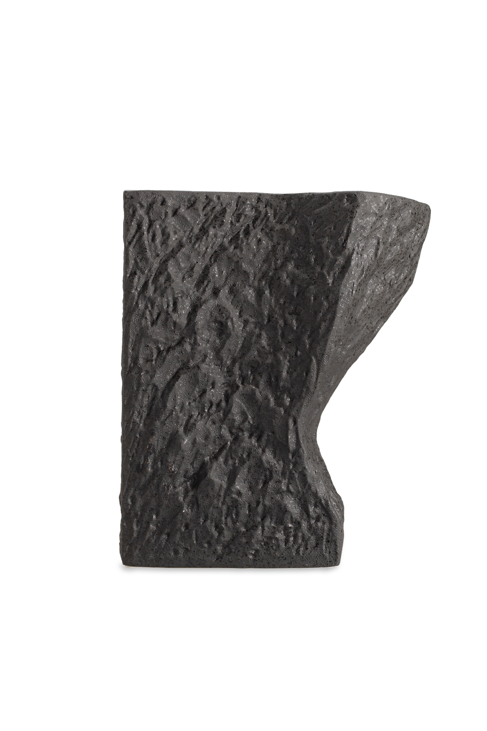 Textured Black Ceramic Vase | Liang & Eimil Quarry I | OROA.com
