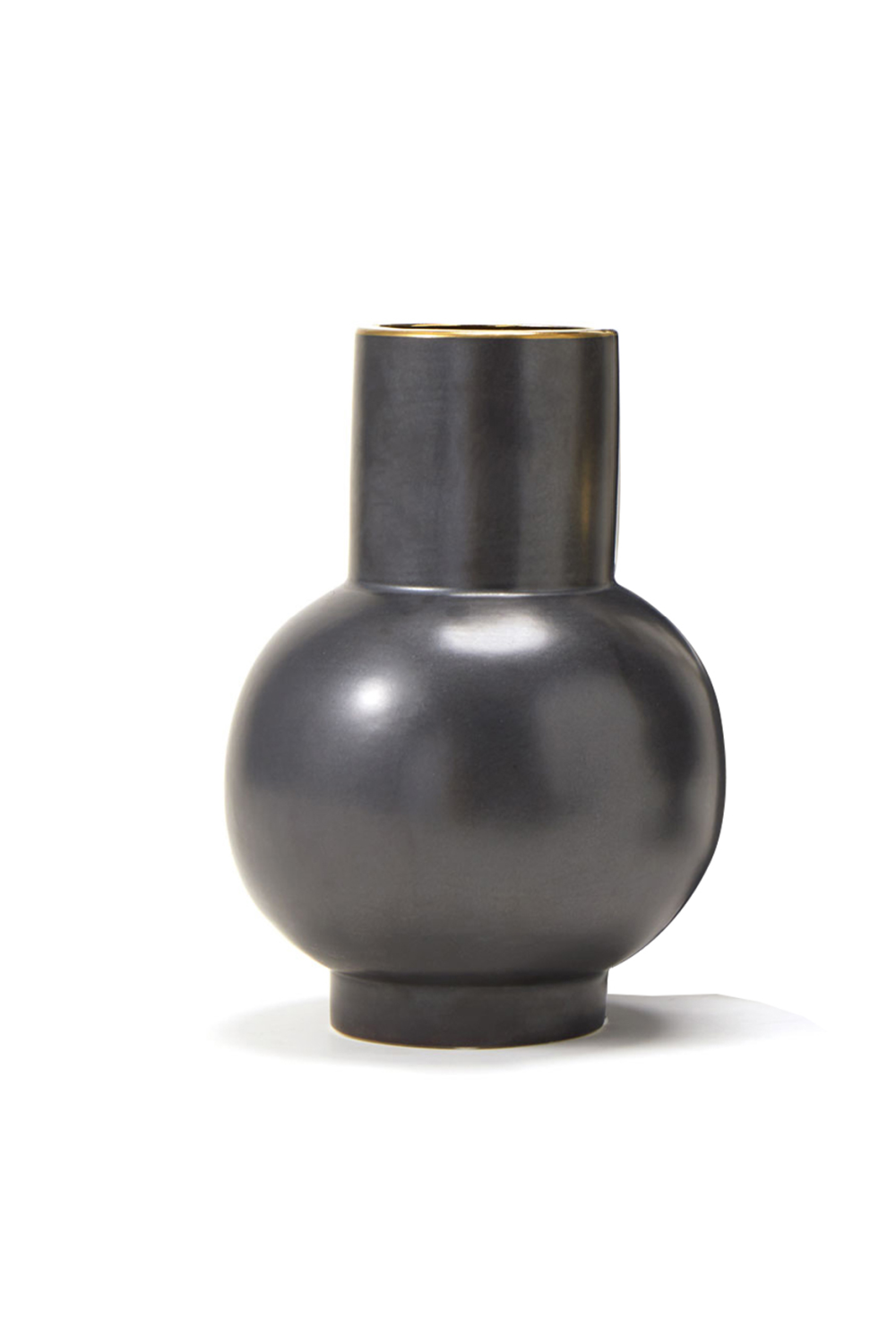 Metallic Glazed Ceramic Vase | Liang & Eimil Brimstone | OROA.com