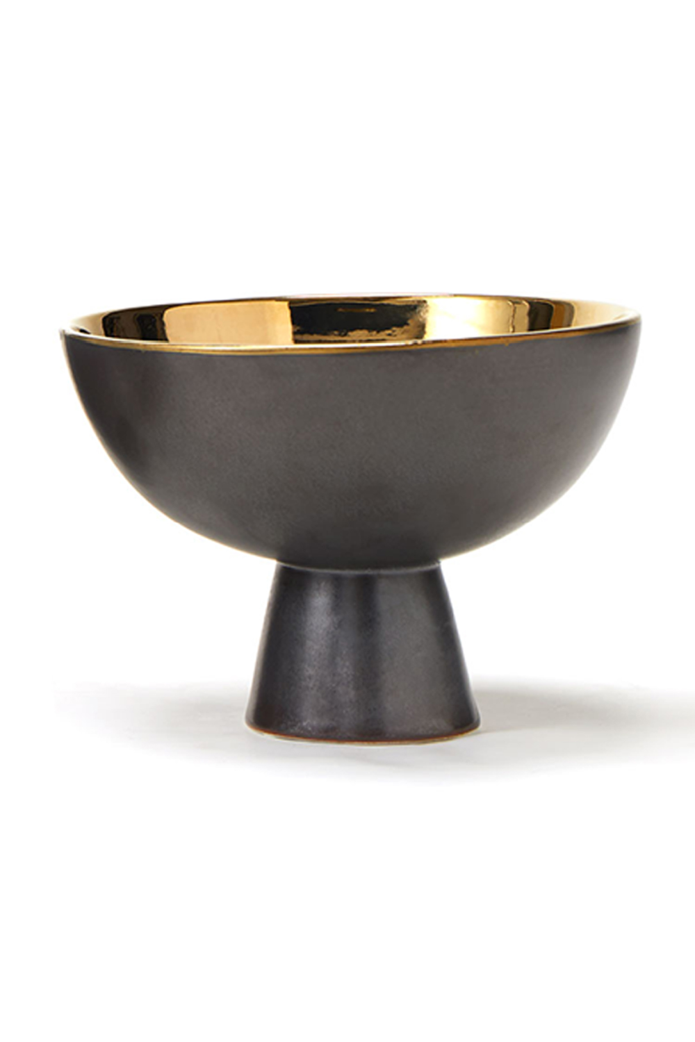 Bronzed Glazed Ceramic Bowl | Liang & Eimil Grail | OROA.com
