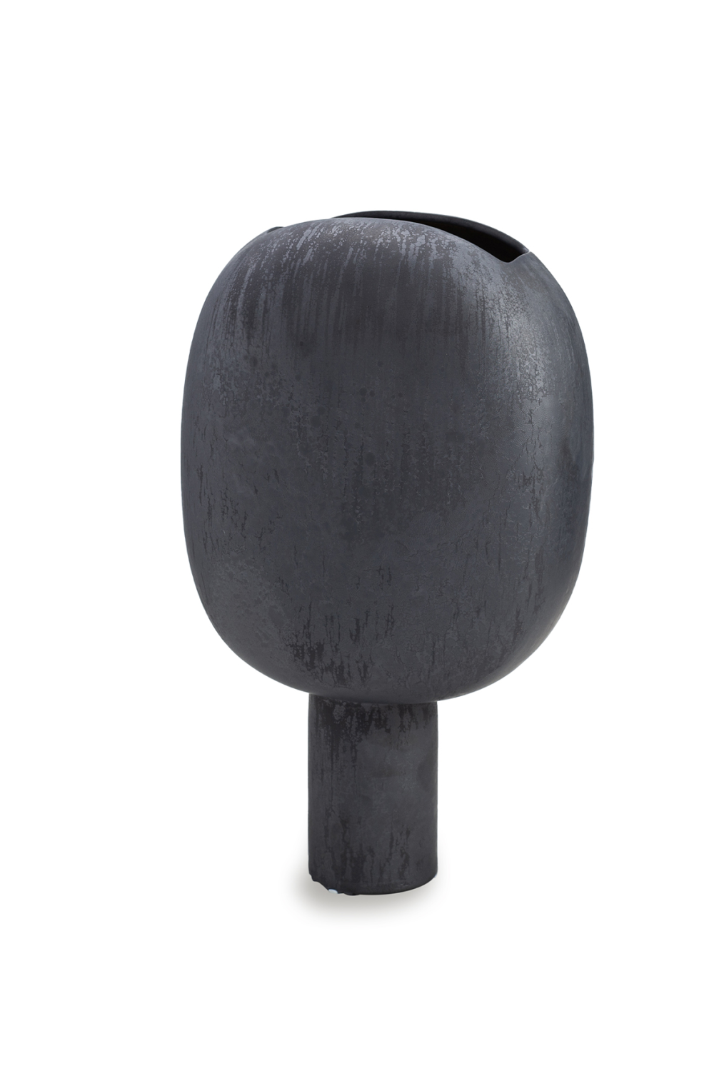 Metallic Glaze Sculptured Ceramic Vase | Liang & Eimil Miro | OROA.com