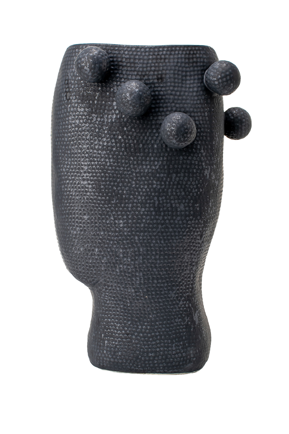 Sculptural Black Ceramic Vase | Liang & Eimil Latete II | OROA.com