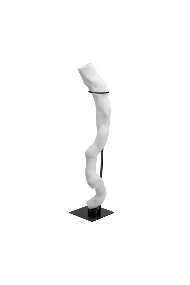 White Ceramic Driftwood Decor L | Liang & Eimil Flotte II | OROA.com