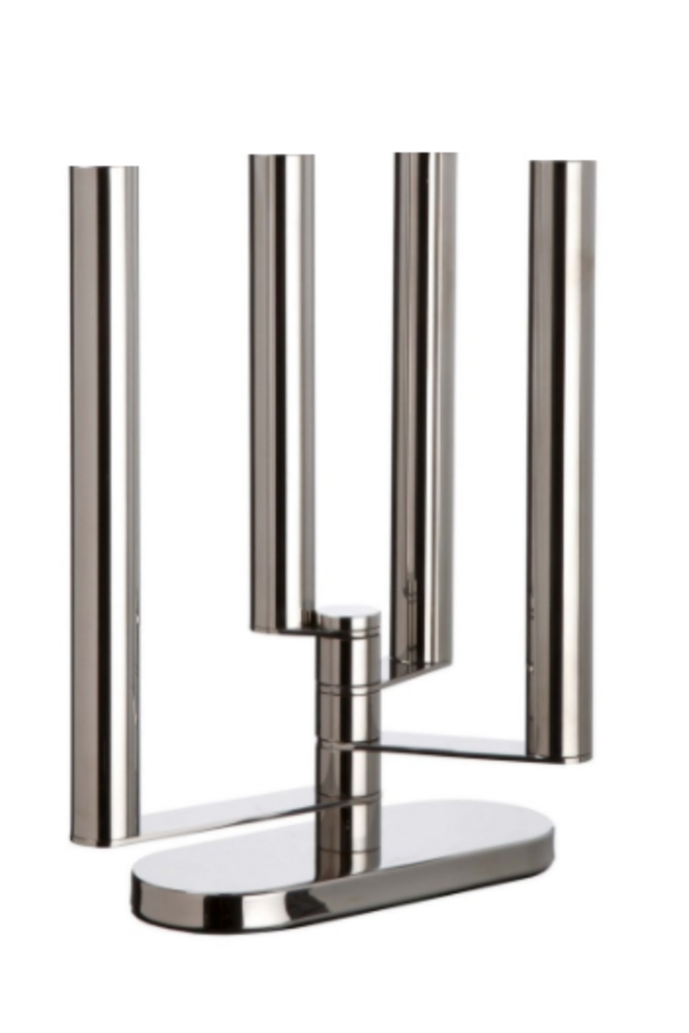 Polished Steel Modern Candleholder | Liang & Eimil Breuer | OROA.com