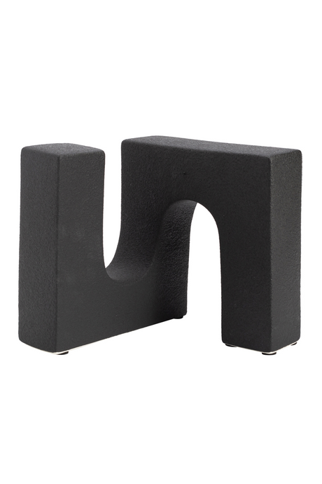 Black Ceramic Bookend | Liang & Eimil Maze | OROA.com