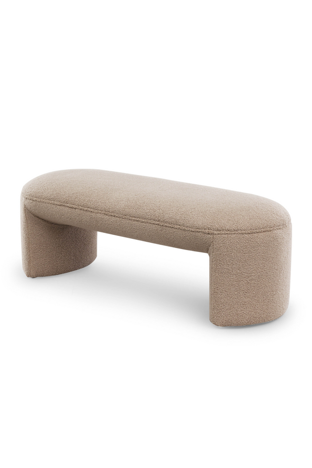Taupe Modern Bench | Liang & Eimil Kramer | OROA.com