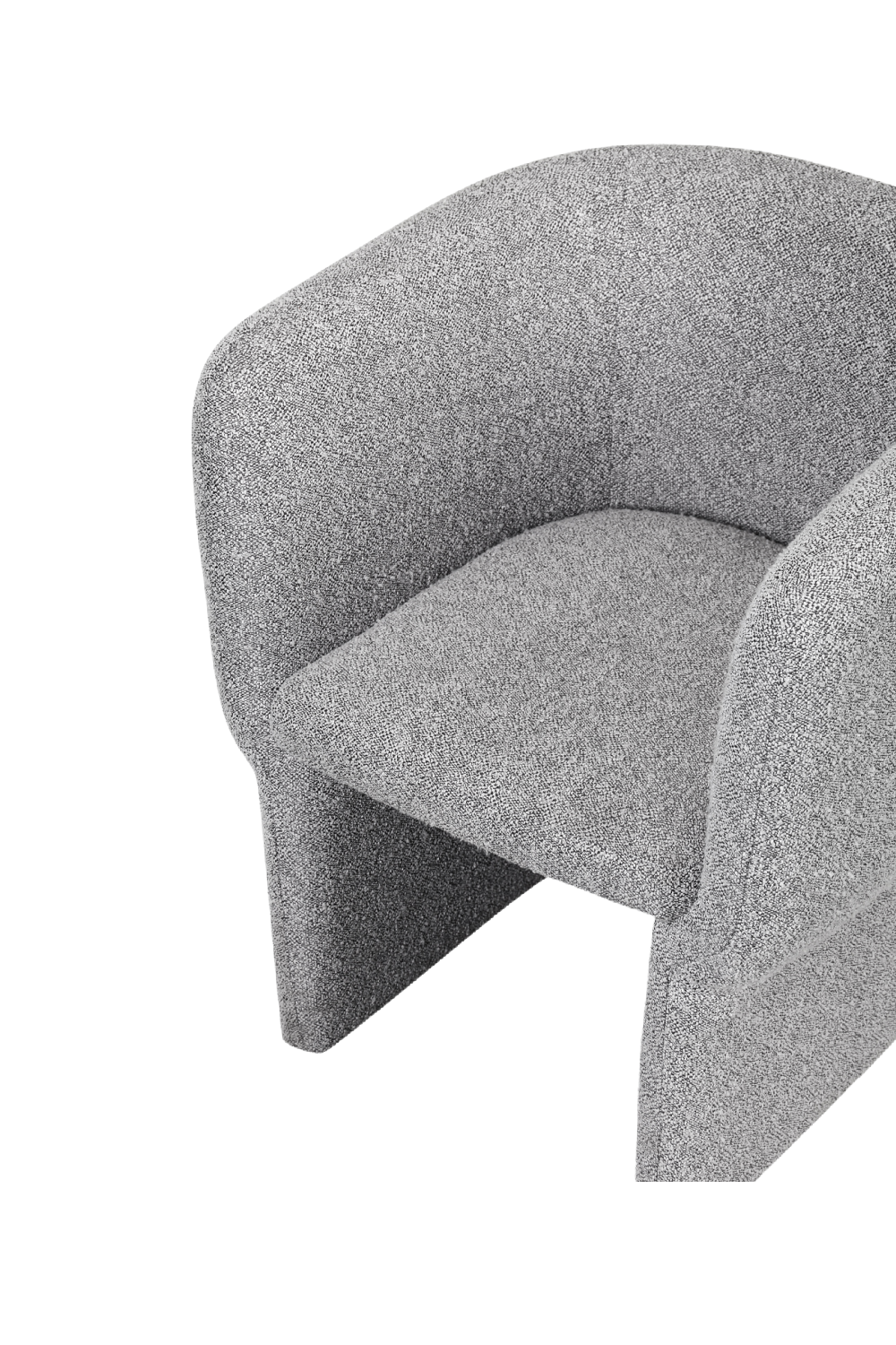 Gray Upholstered Dining Chair | Liang & Eimil Tempus | Oroa.com