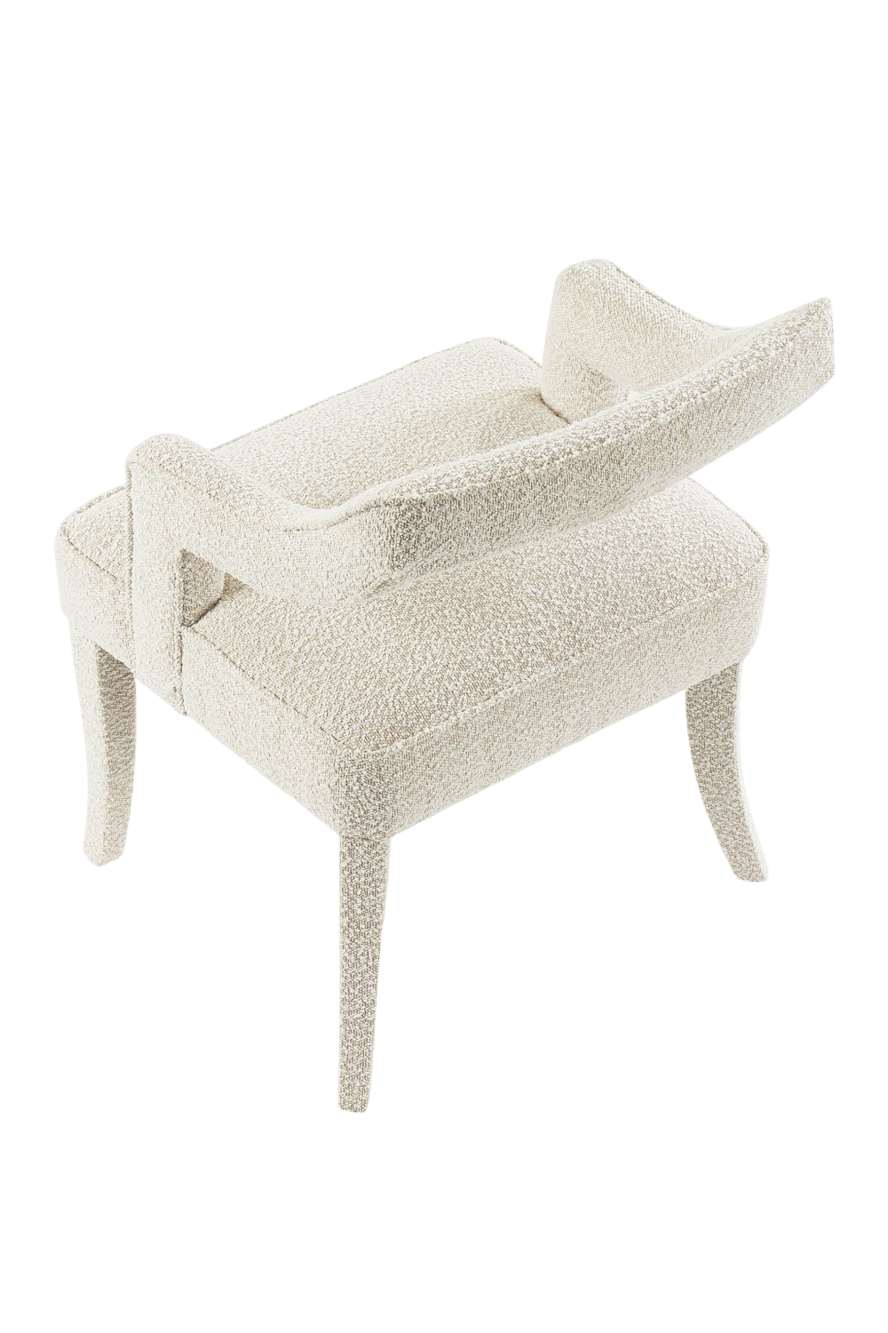 Bouclé Upholstered Modern Dining Chair | Liang & Eimil Calvin | Oroatrade.com