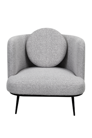 Gray Curved Occasional Chair | Liang & Eimil V Lux | Oroa.com