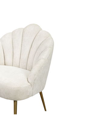 White Velvet Accent Chair | Liang & Eimil Walton | Oroa.com