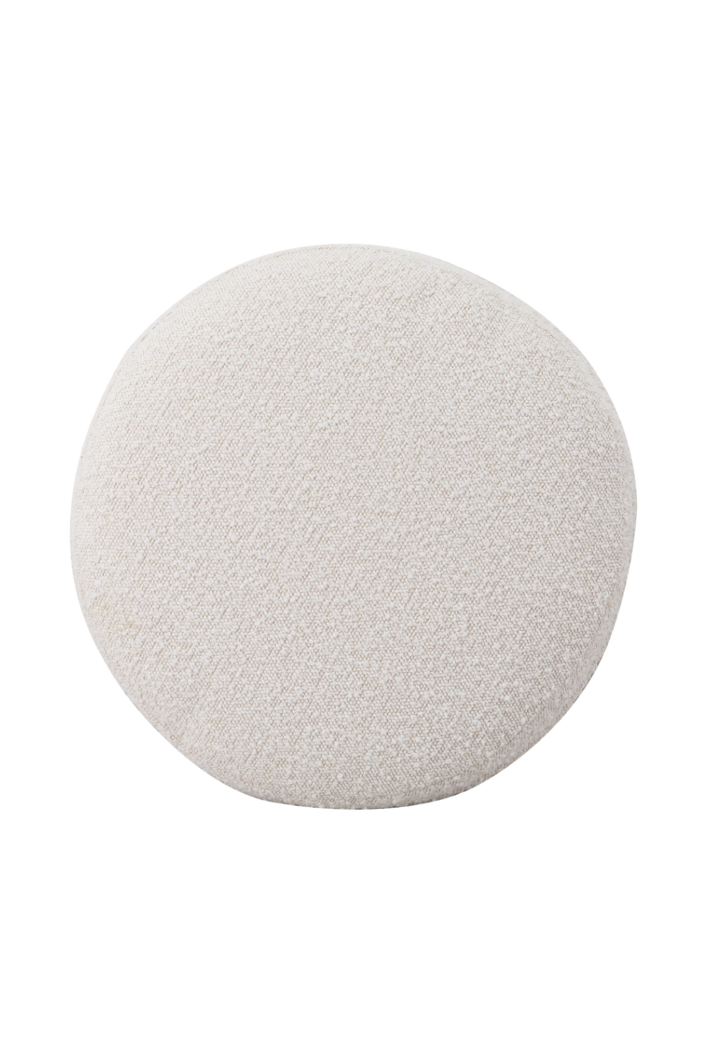 Round White Boucle Pillow | Liang & Eimil V Lux | OROA.com