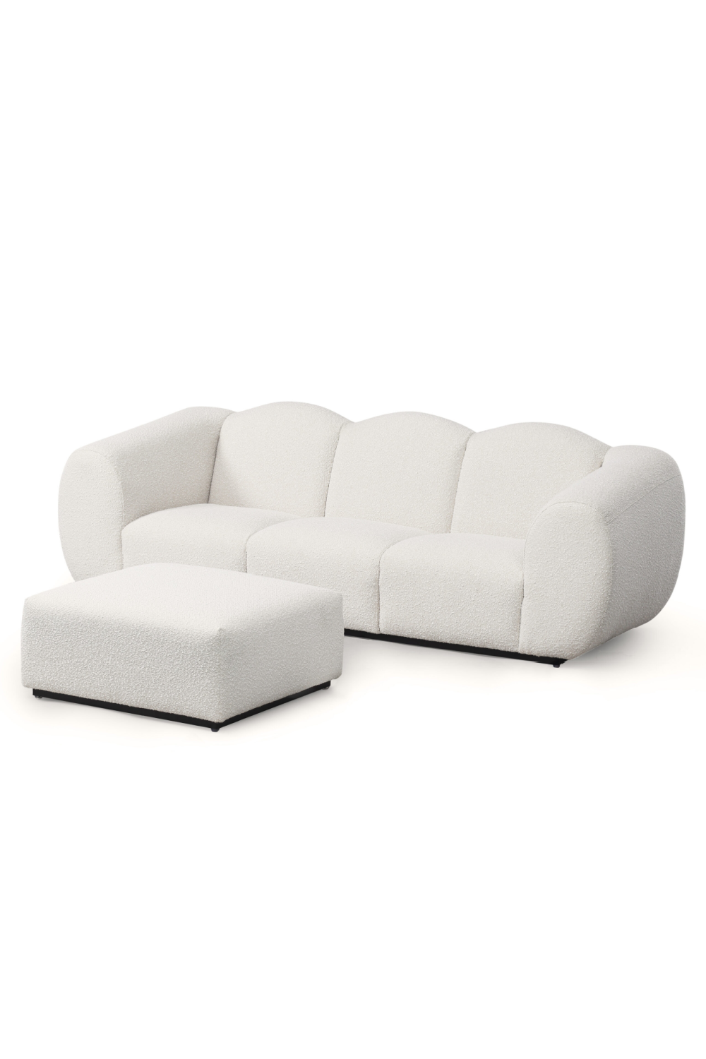 Scalloped Channel Seat Sofa | Liang & Eimil Kendal | Oroa.com