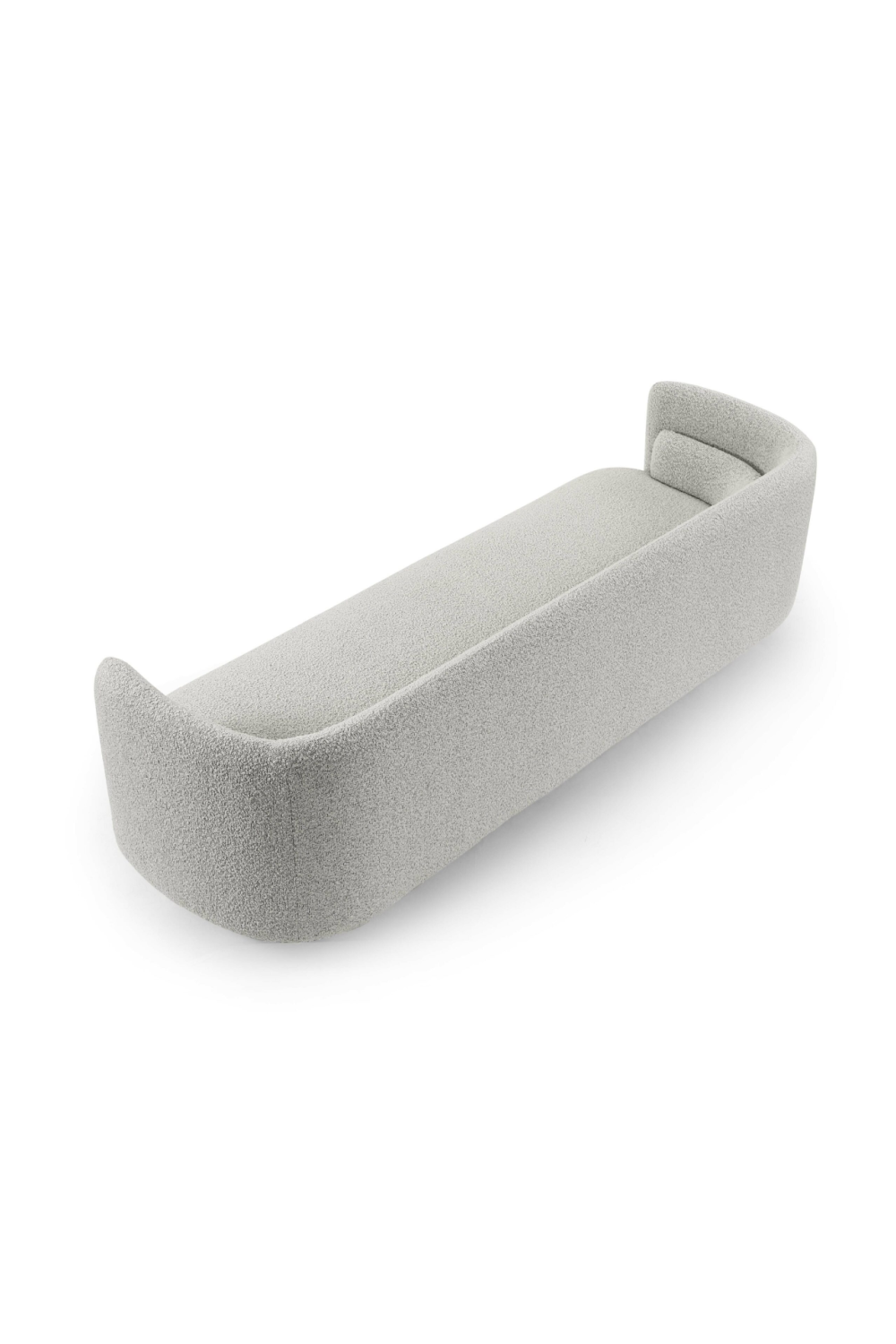 Gray Bouclé Contemporary Sofa | Liang & Eimil Selma | Oroa.com