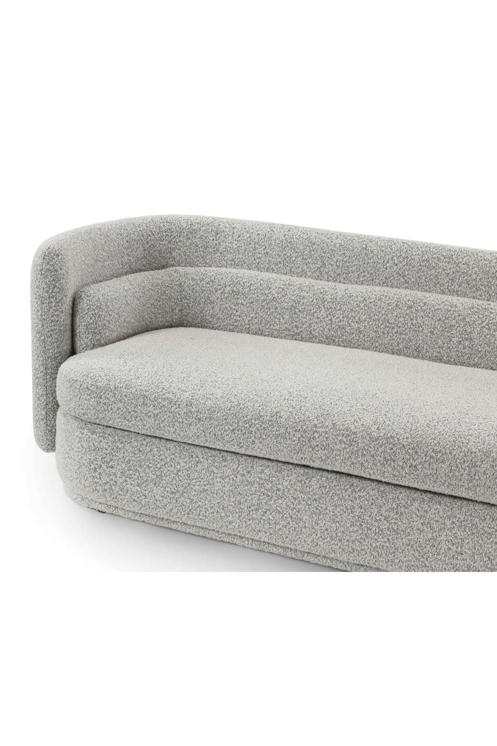 Gray Bouclé Contemporary Sofa | Liang & Eimil Selma | Oroa.com