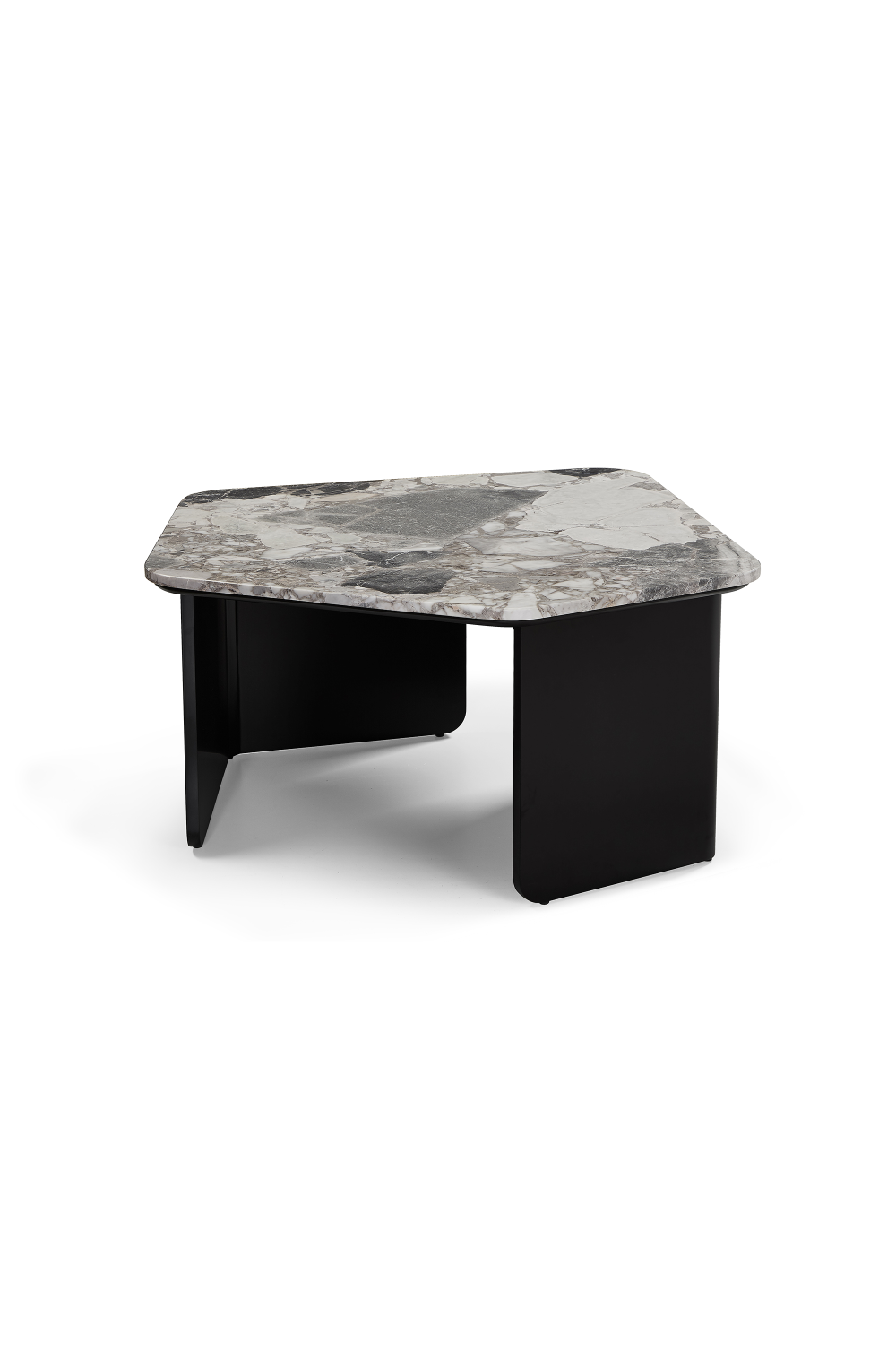 Pentagonal Marble Coffee Table | Liang & Eimil Organic | Oroa.com