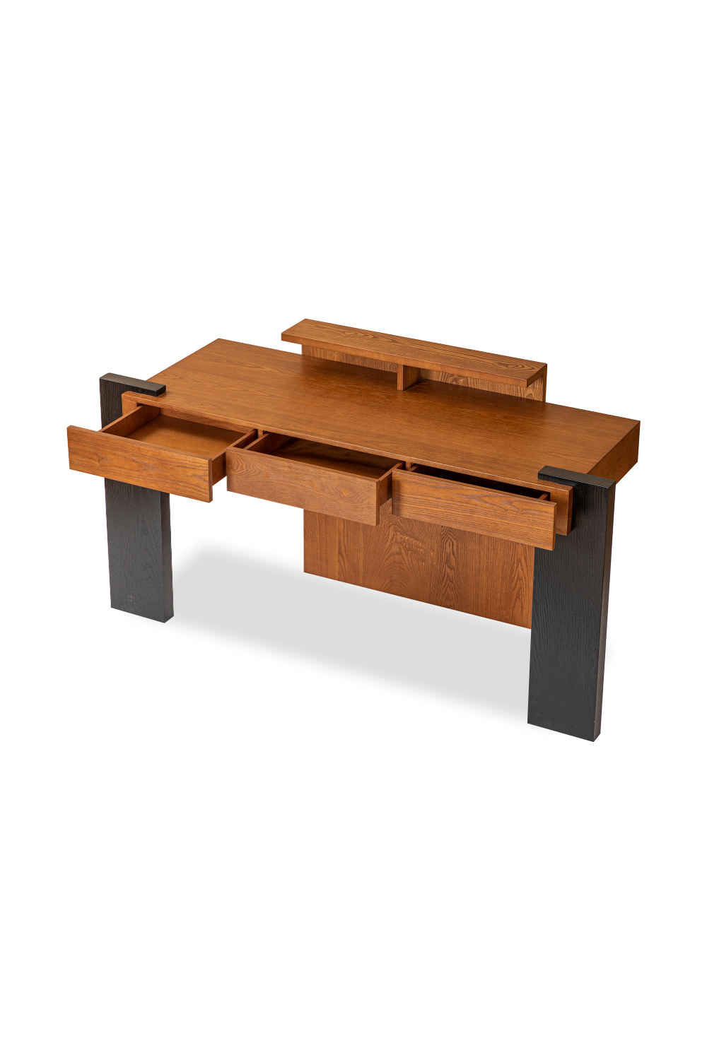 Brown Wooden Contemporary Desk | Liang & Eimil Bugano | Oroa.com