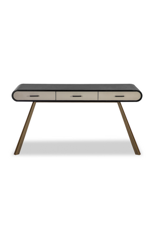 Vegan Leather Modern Desk | Liang & Eimil Chiado | Oroa.com