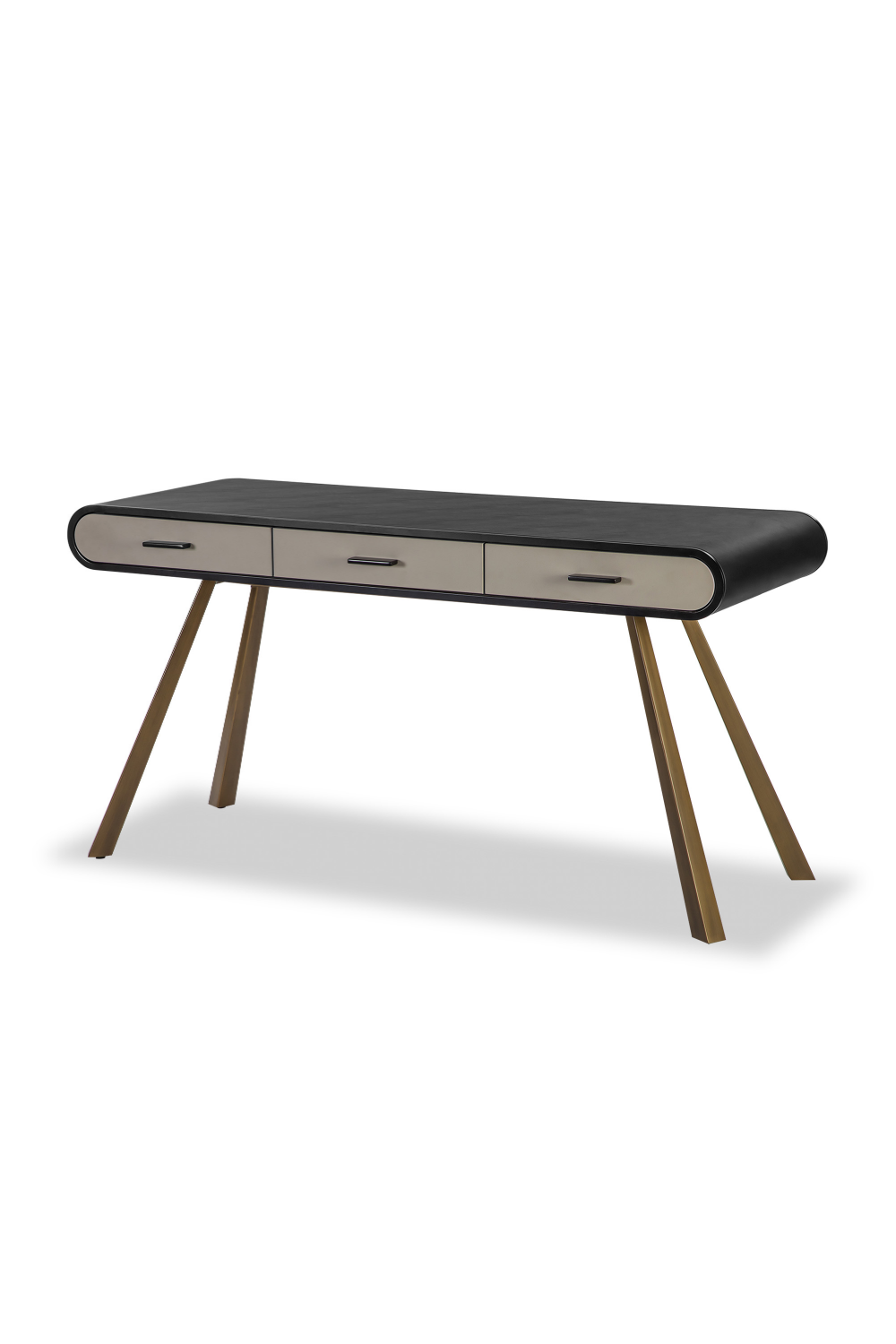 Vegan Leather Modern Desk | Liang & Eimil Chiado | Oroa.com