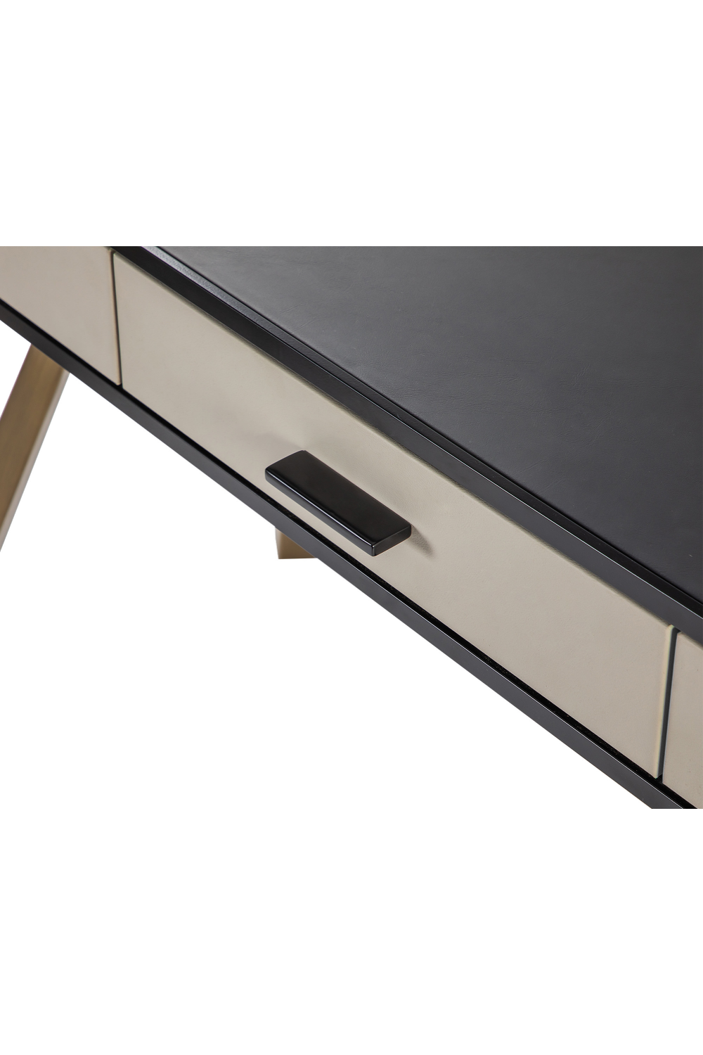 Vegan Leather Modern Desk | Liang & Eimil Chiado | Oroa.com