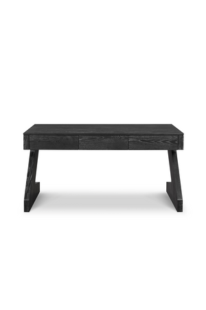 Matte Black Ash Desk | Liang & Eimil Zeta | Oroa.com