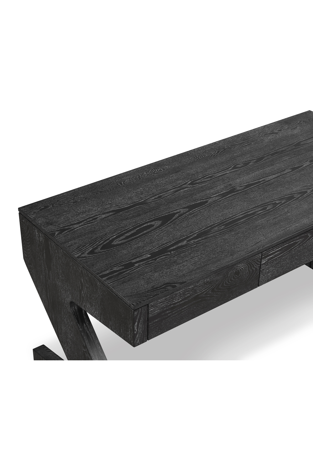 Matte Black Ash Desk | Liang & Eimil Zeta | Oroa.com