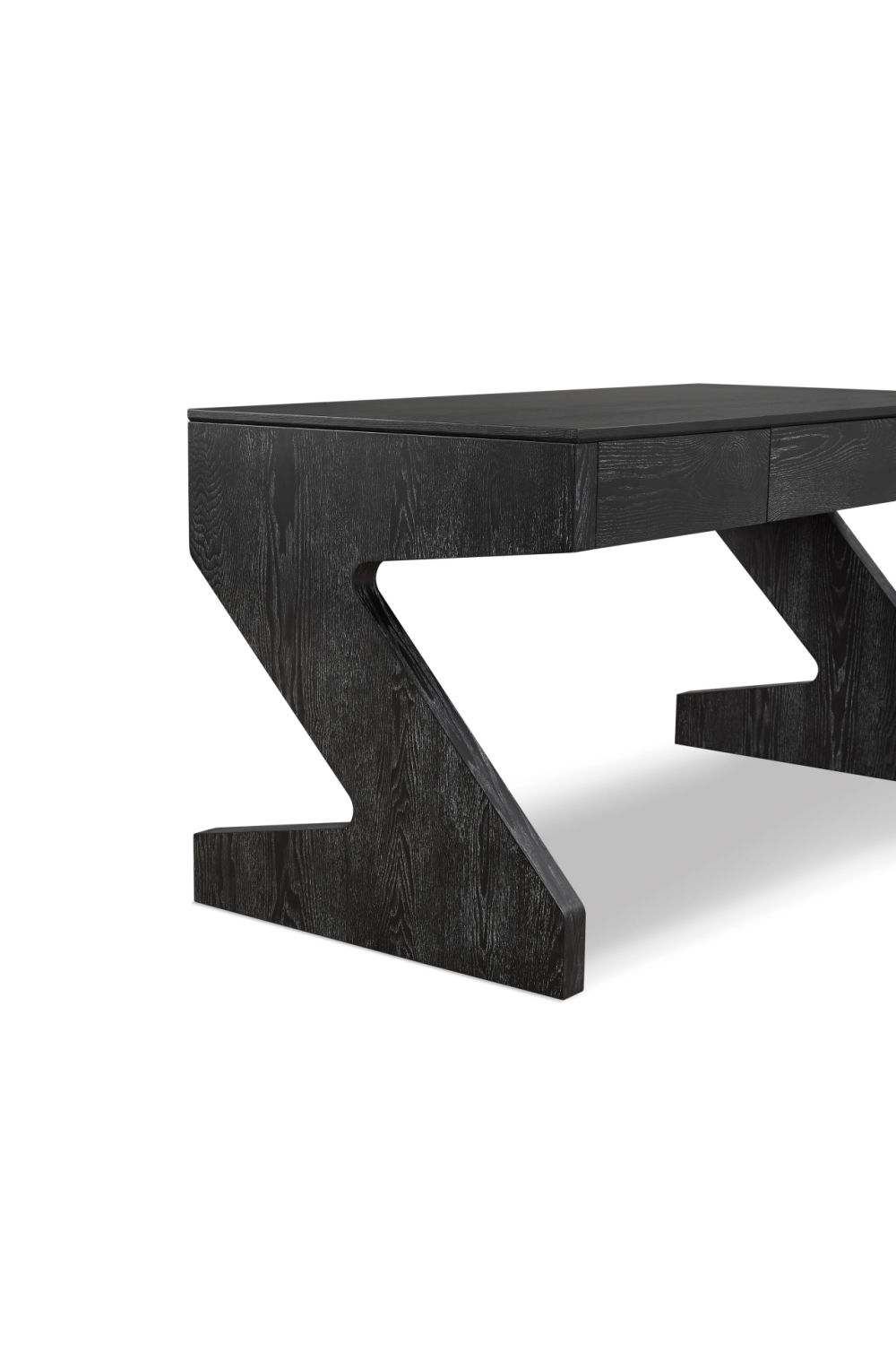Matte Black Ash Desk | Liang & Eimil Zeta | Oroa.com
