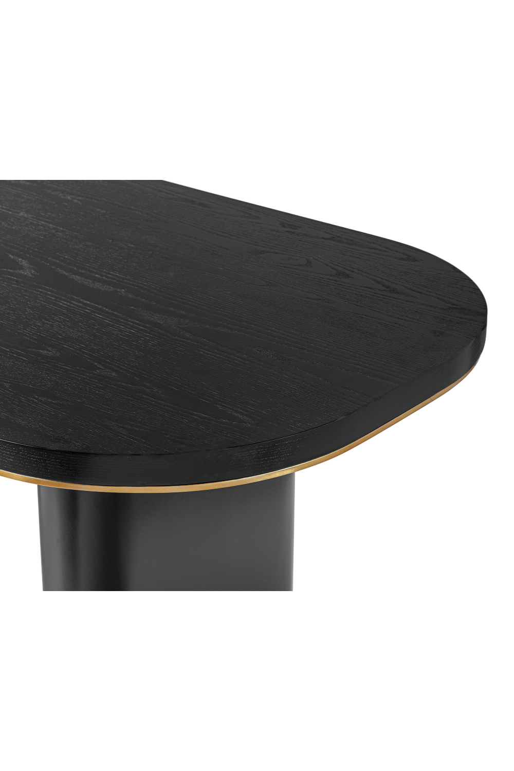 Black Ash Contemporary Dining Table | Liang & Eimil Chaplin | Oroa.com