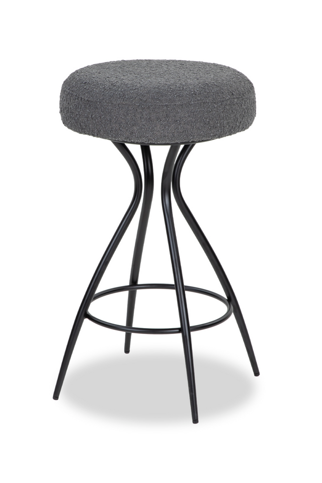 Graphic Gray Hourglass Counter Stool | Liang & Eimil Hydra | OROA.com